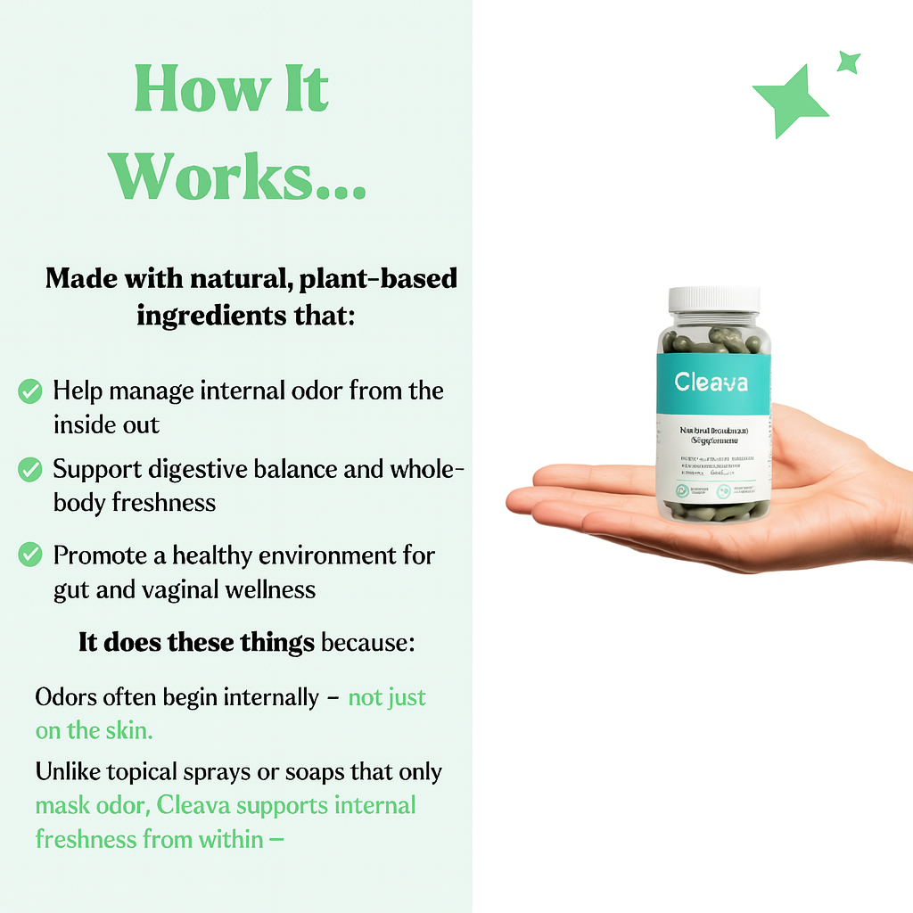 Cleava™ chlorophyll capsules