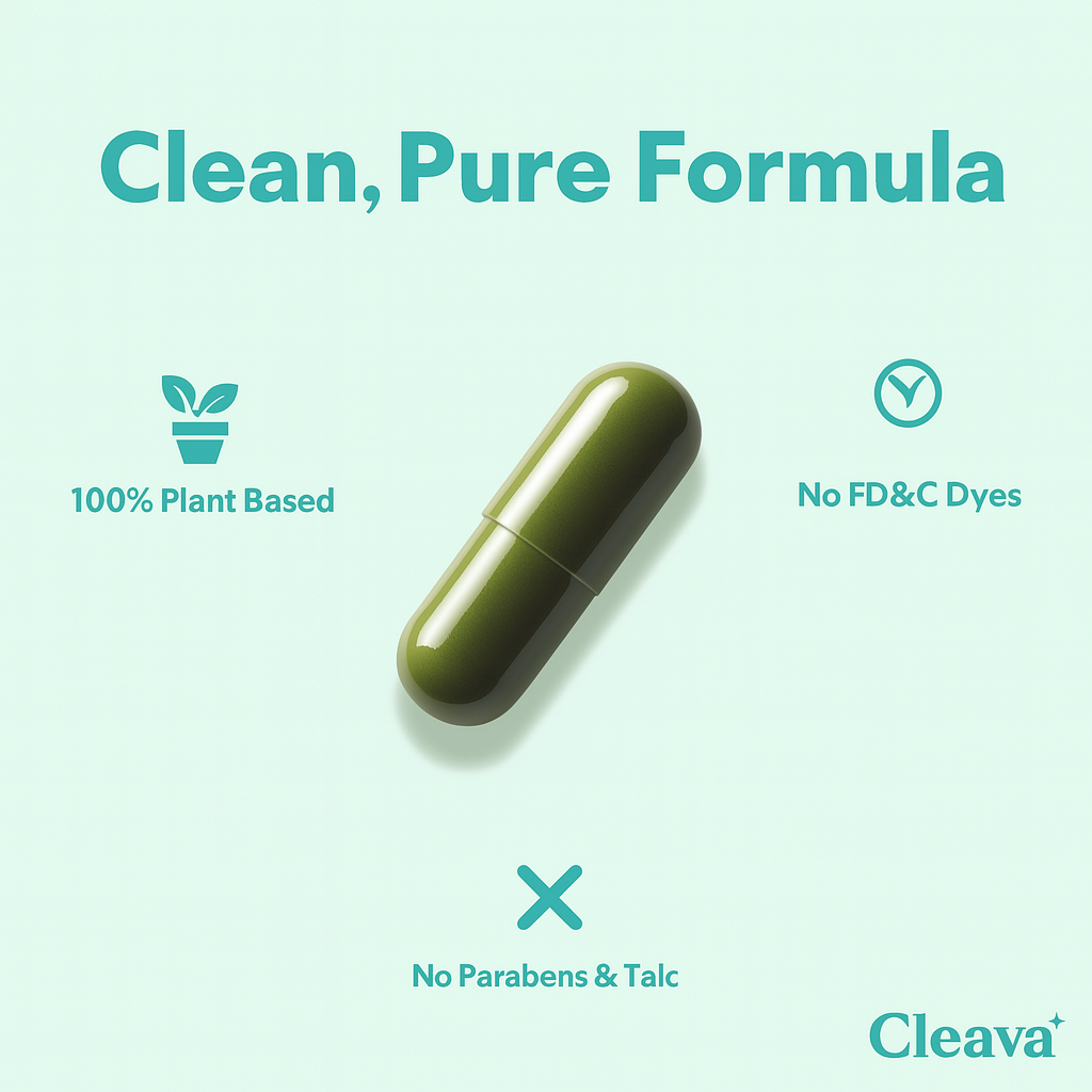 Cleava™ chlorophyll capsules