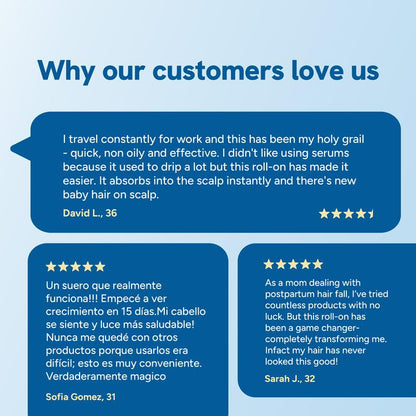 Cleava ™ Hair Growth Roll-On Serum